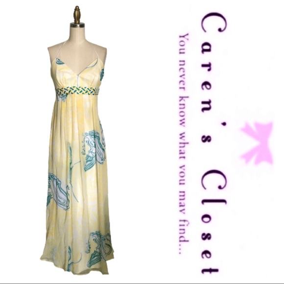 Laundry By Shelli Segal Dresses & Skirts - NWOT Laundry Silk Print Halter Maxi Dress.